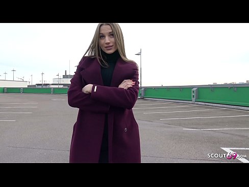 ❤️ پیشاهنگ آلمانی یک استیل لمس کننده رویایی است، پارکینگ و سکسی برای پول ❤ پورنو در ما ❌❤